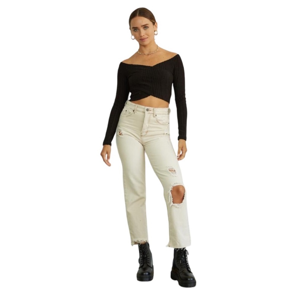 Urban Outfitters PAX BDG High Rise Distressed Jeans